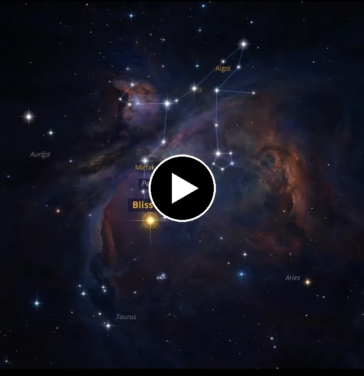 Star flythrough video